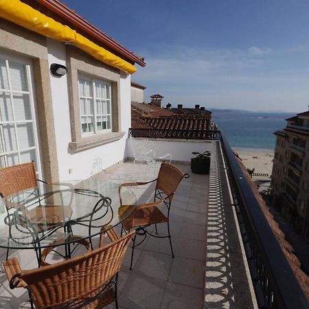 Desconectaengalicia Atico Vidal Rocha, Terraza Y Vistas Lägenhet Sanxenxo Exteriör bild