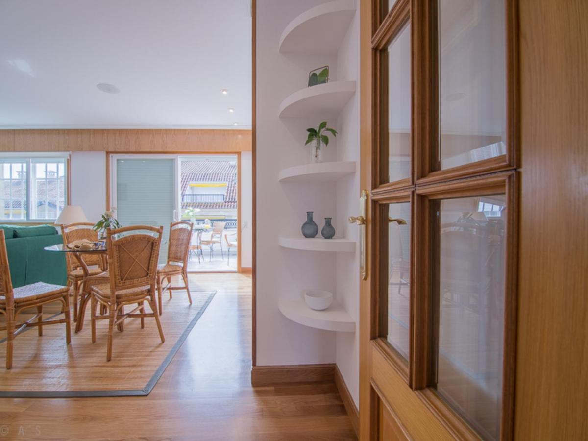 Desconectaengalicia Atico Vidal Rocha, Terraza Y Vistas Lägenhet Sanxenxo Exteriör bild